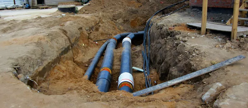 Main Water Line Installation in Bracebridge, Ontario