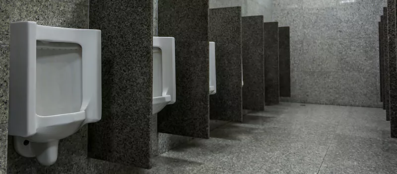 Urinal Divider Installation in Bracebridge, ON